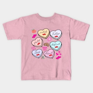 Psychology Valentines, School Psychologist Valentine Kids T-Shirt